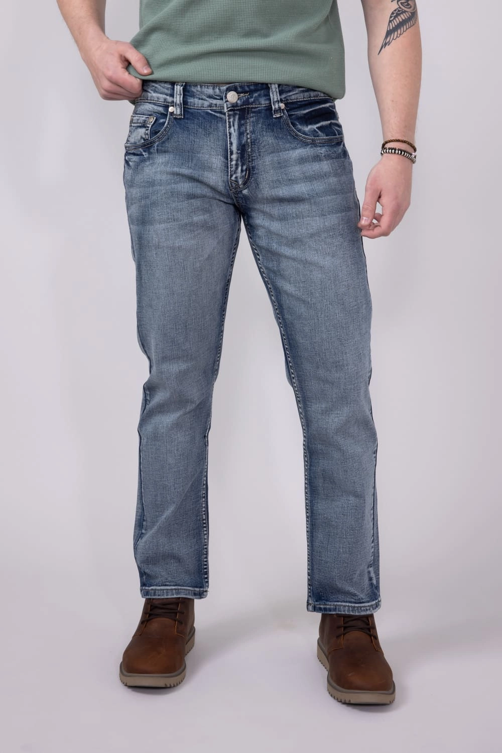 1897 Original Chris Straight Fit Jeans for Men | 2107-CHRIS Work Outfit Sustainable Evening Stroll Casual