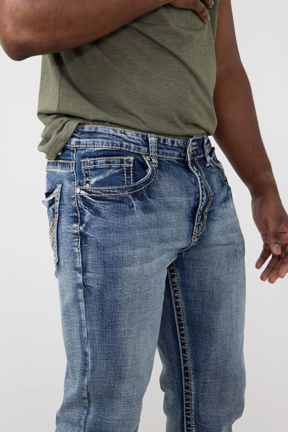 Lifestyle Ready 1897 Original Darryl Boot Cut Jeans for Men | 2402-DARRYL