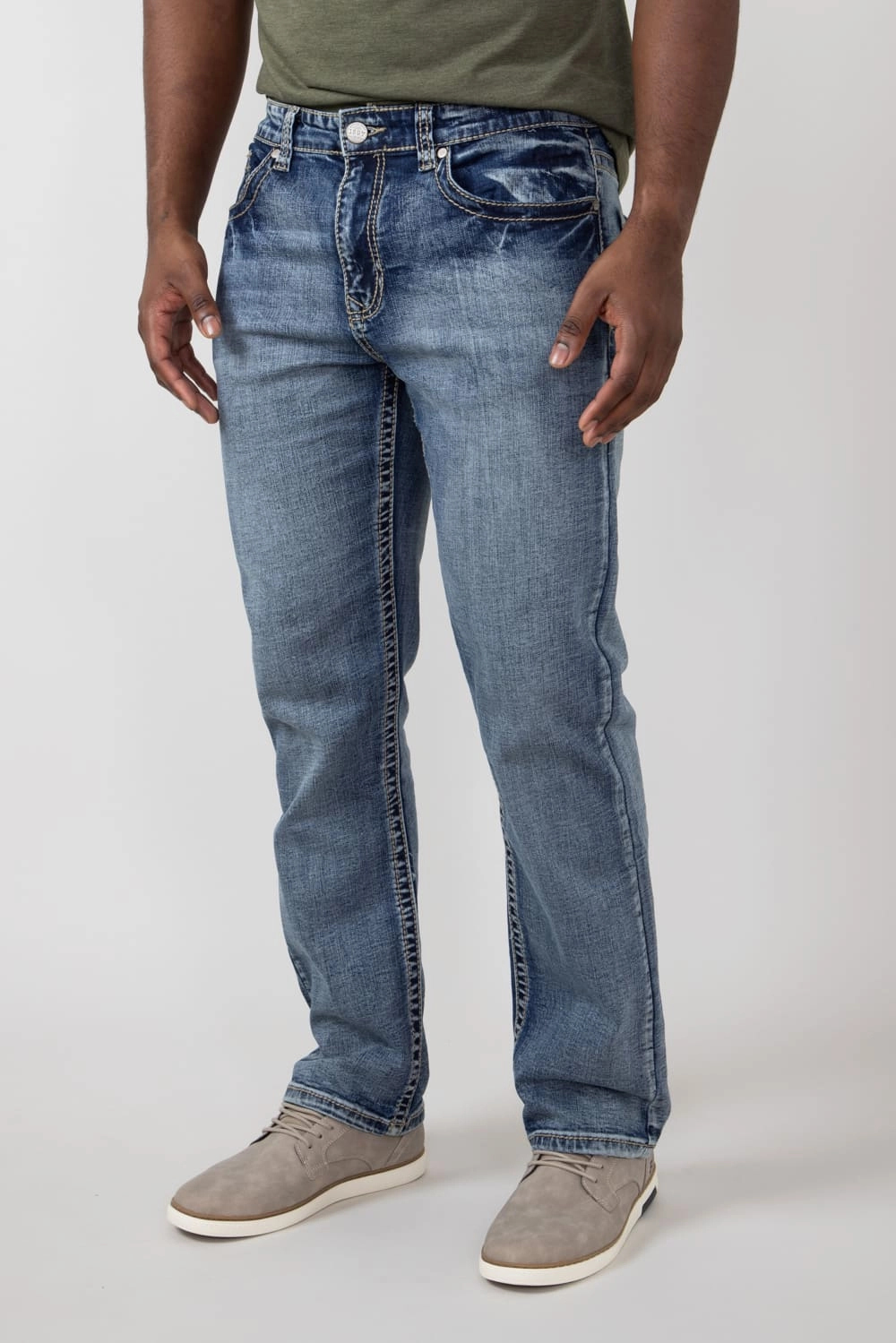 Office Wear Modern 1897 Original Darryl Boot Cut Jeans for Men | 2402-DARRYL
