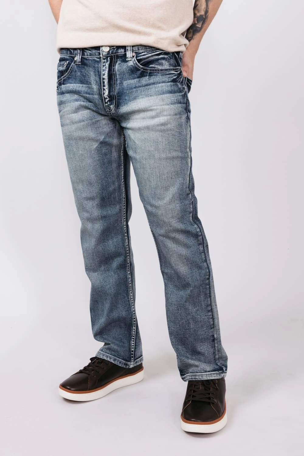 Youth Outfit 1897 Original Jeremy Bootcut Jeans for Men | 2110-JEREMY