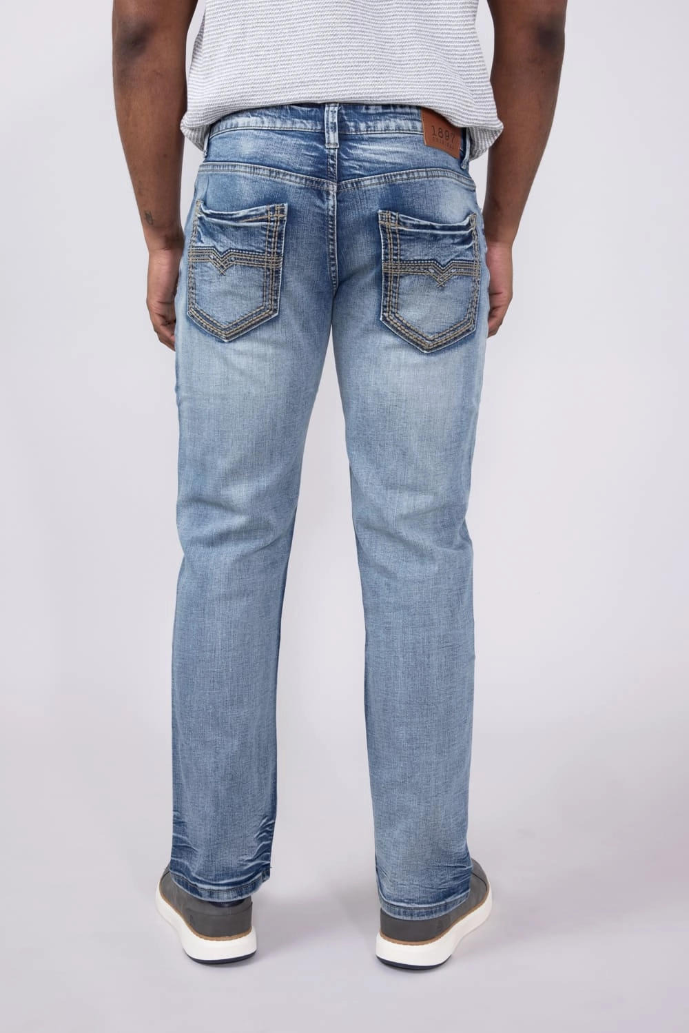 Earthy Soft 1897 Original Weston Bootcut Jeans for Men | 2109-WESTON