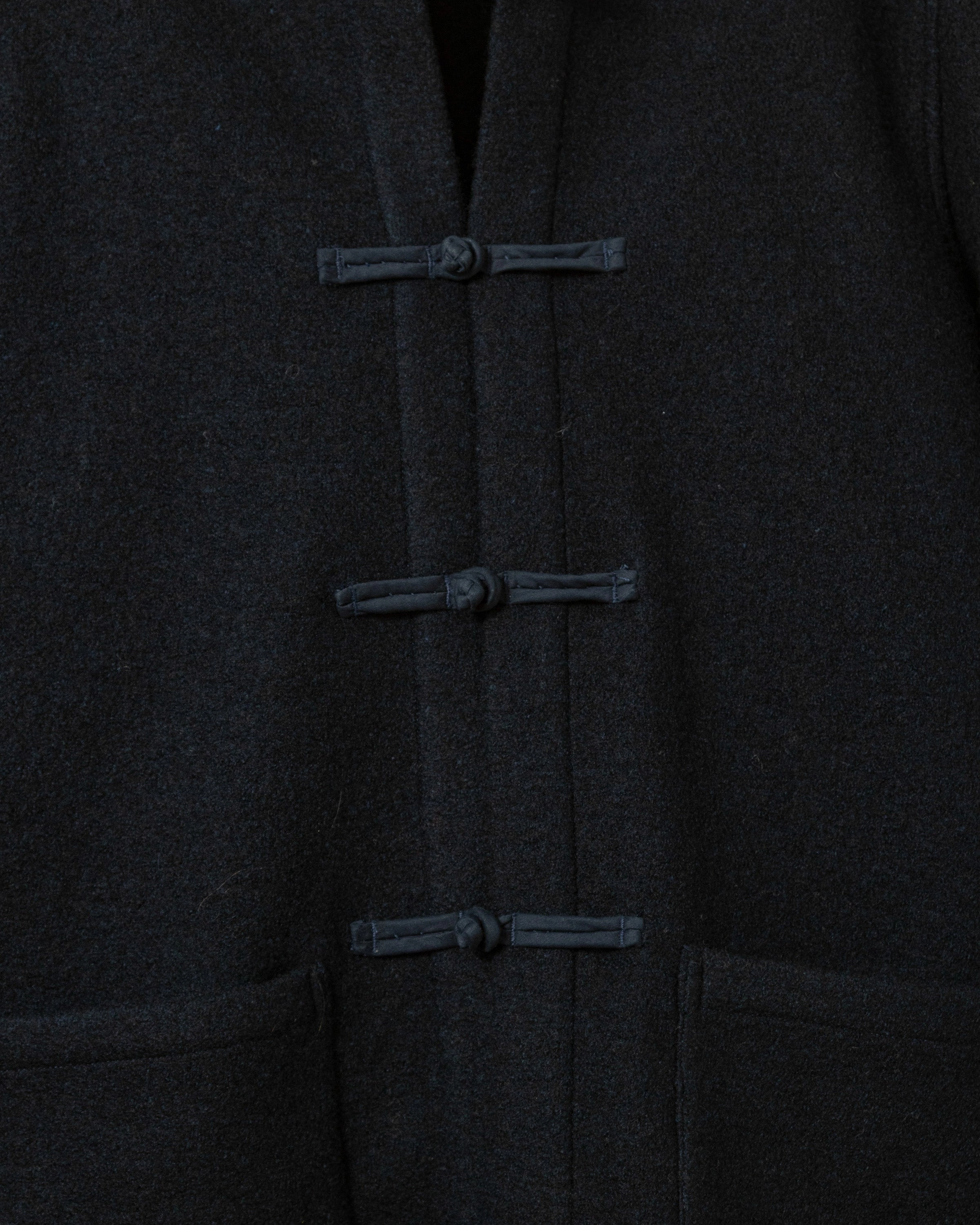Commuter Friendly Look (PRE-ORDER) Martinique Jacket in Navy Felted Wool