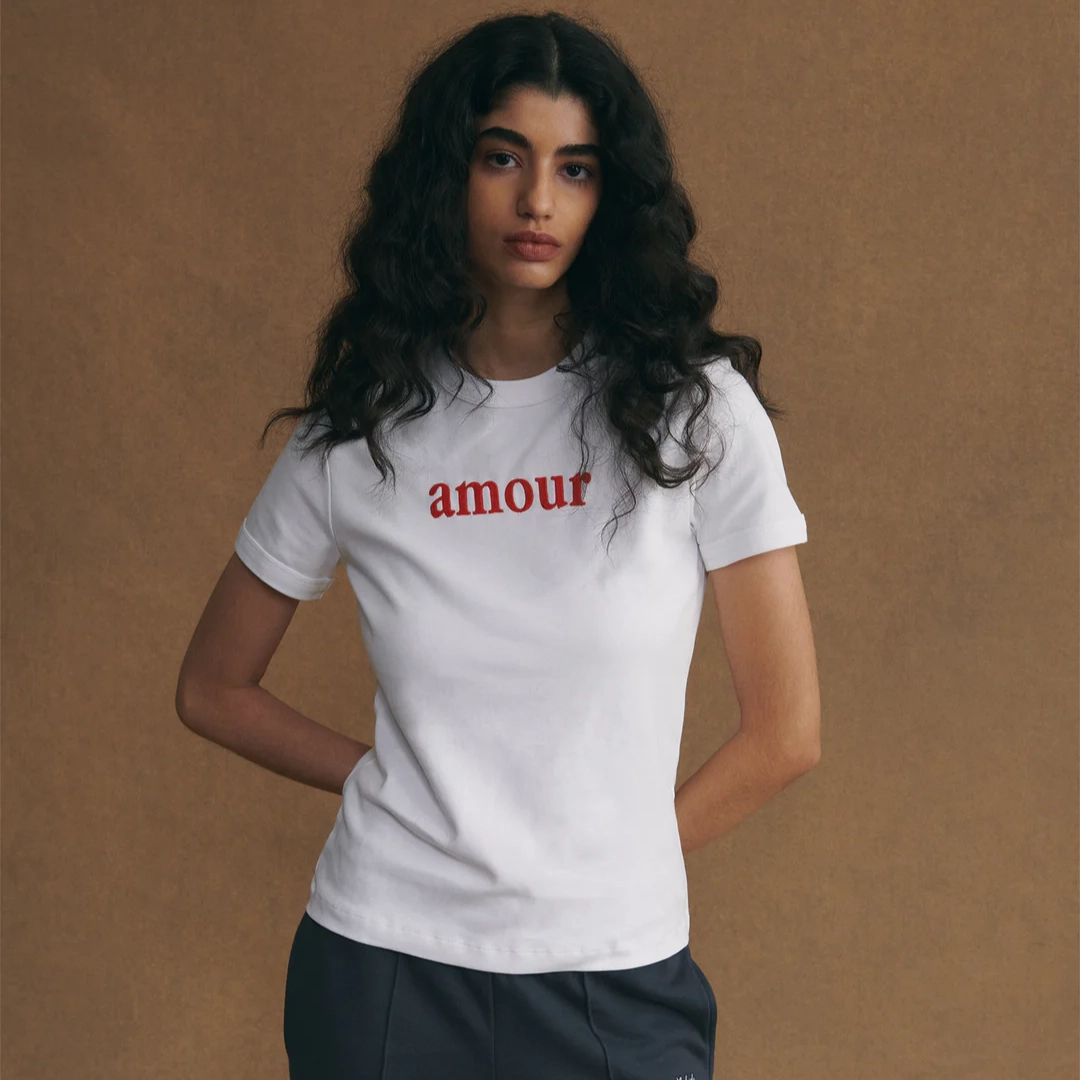 AllSeason Wearability "Amour" Montherlant T-Shirt (White)