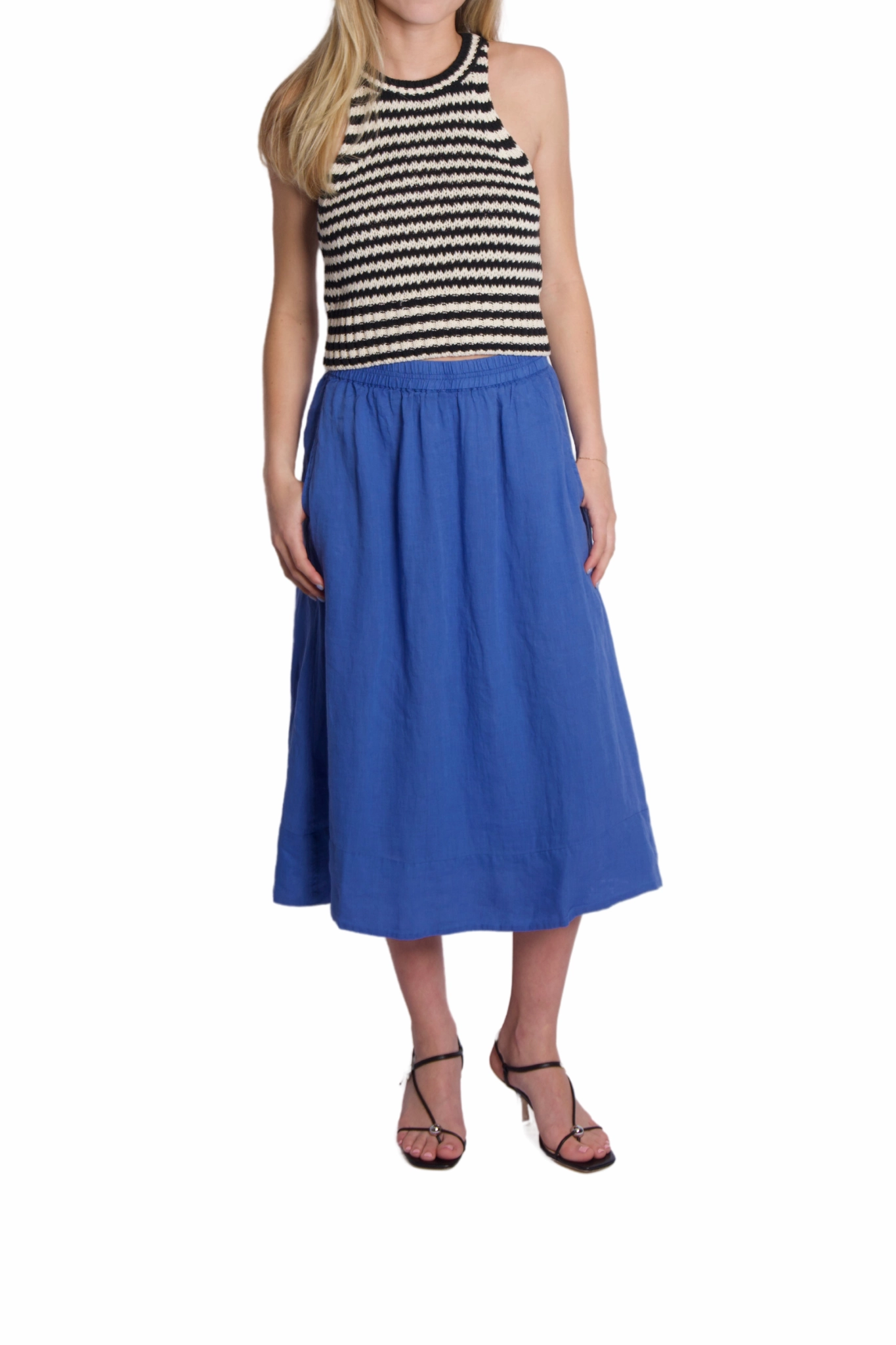 Crisp Fit Standard Skirt in Ultramarine