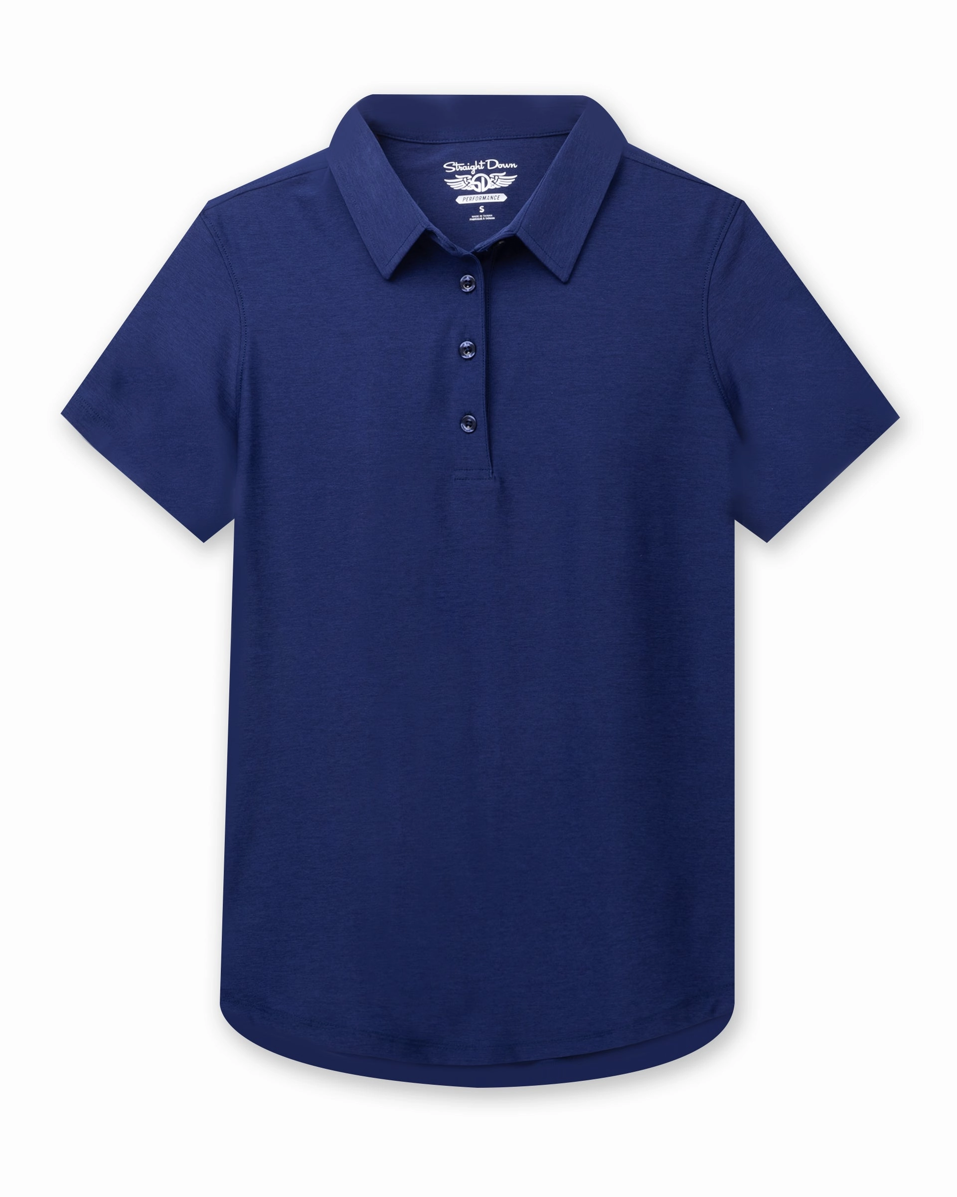 NoChafe Collar Lining Abbot 2.0 Polo - Dark Indigo