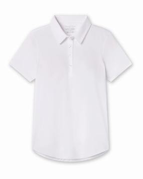 UV Protection Blend Abbot 2.0 Polo - White
