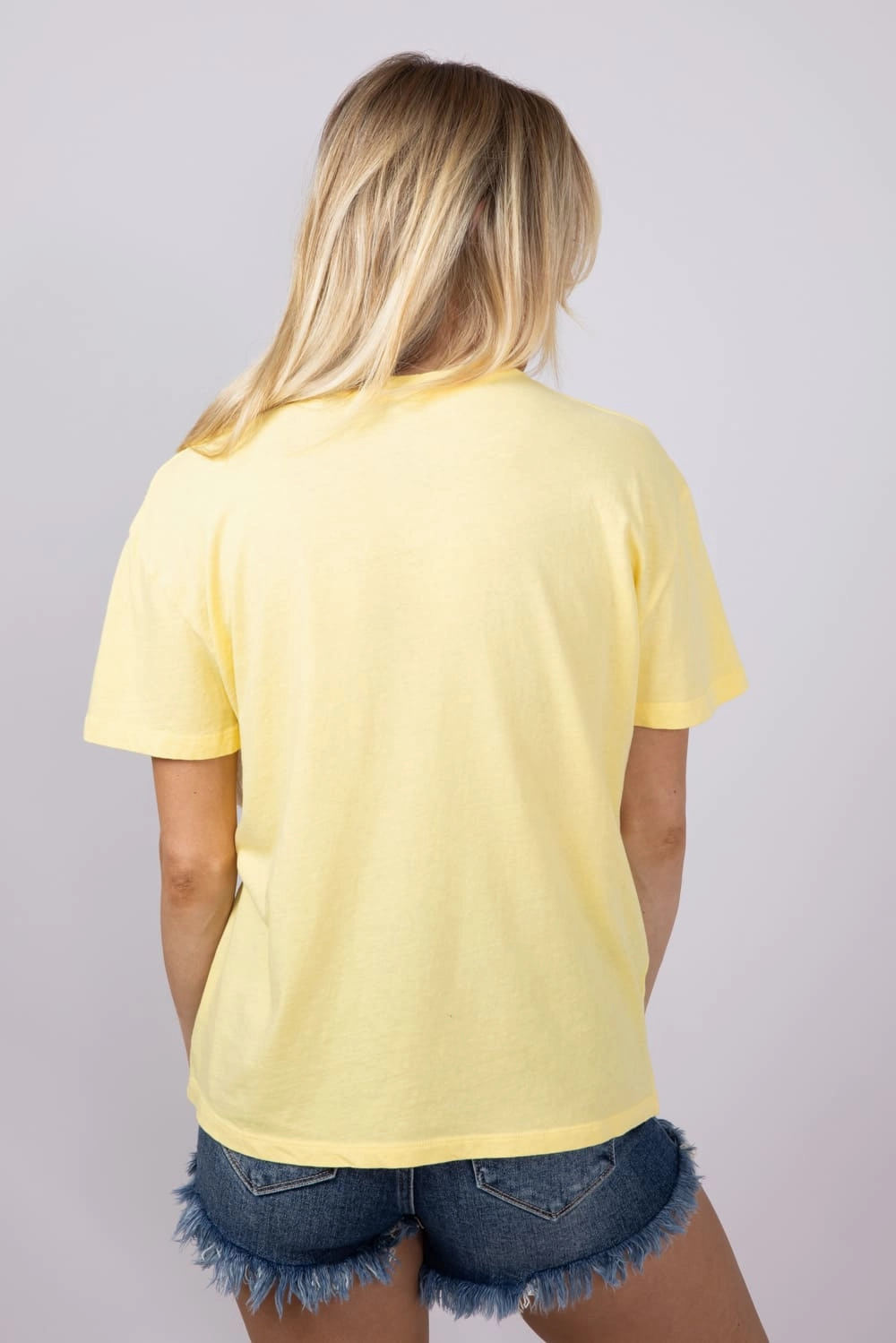 Active Layers Trendy Look Billabong Trouble In Paradise T-Shirt for Women in Yellow | 24B352509-YZN0