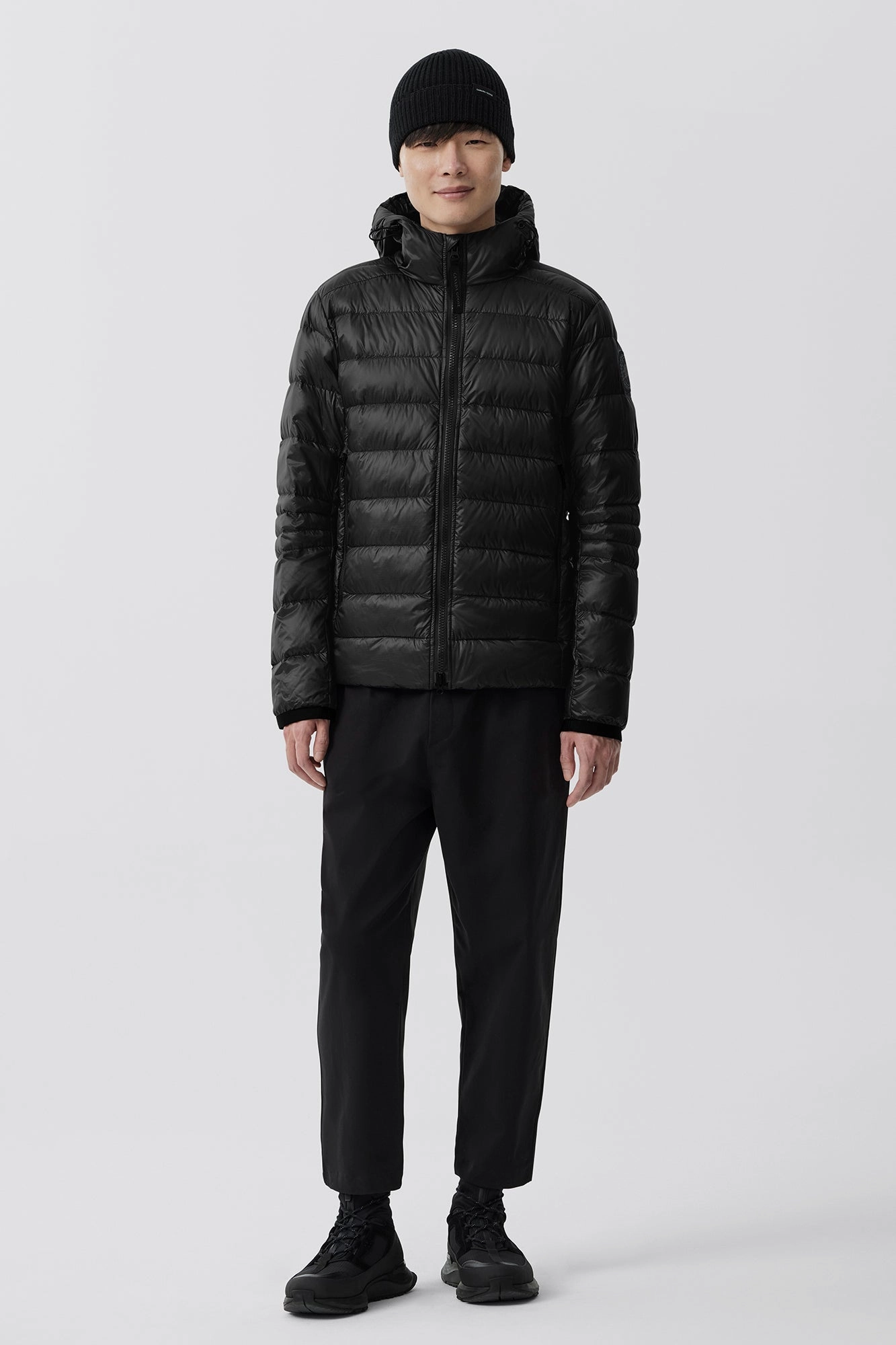 Crofton Hoody Black Label Smooth Zipper Track