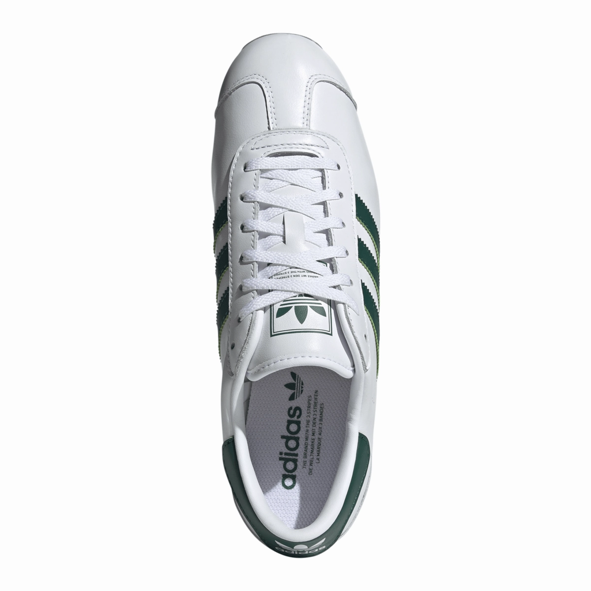 Comfort Cushion Technology Flex Comfort Adidas Men's Country II Cloud White/Collegiate Green