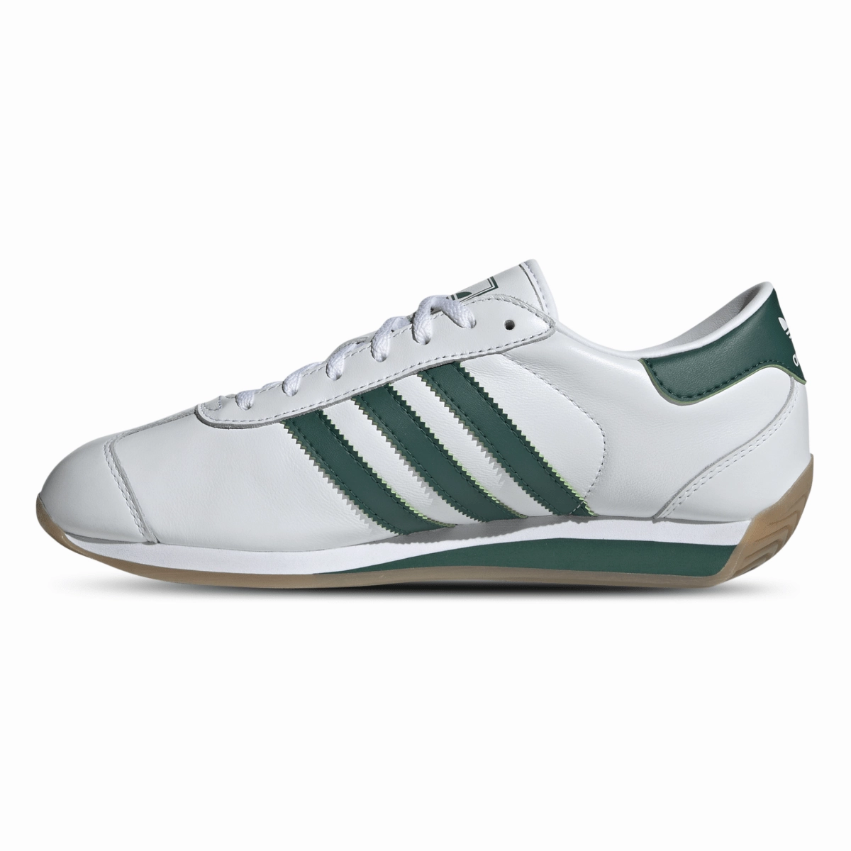 Adidas Men's Country II Cloud White/Collegiate Green Elastic Collar Ankle Cushioning
