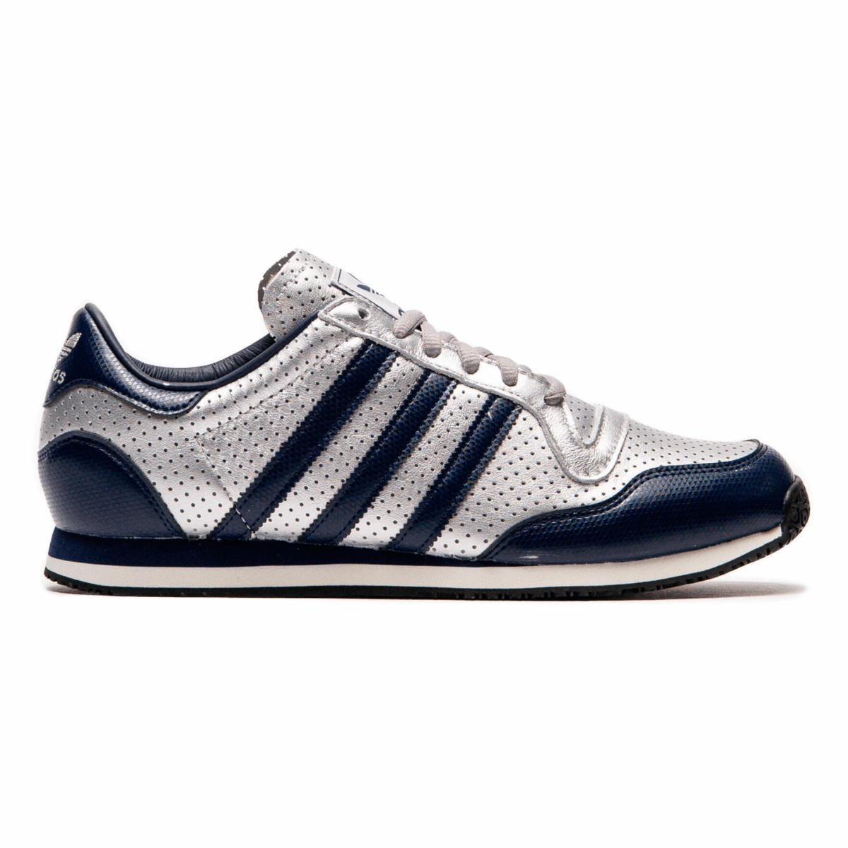 Back Cushion Cross Training Optimized Adidas Men's Galaxy OG Silver Metallic/Night Indigo/Off White