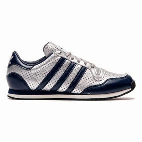 Back Cushion Cross Training Optimized Adidas Men's Galaxy OG Silver Metallic/Night Indigo/Off White