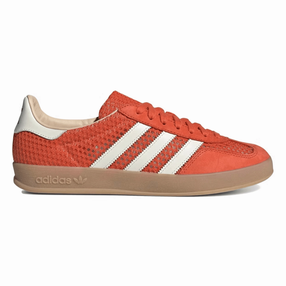 Reinforced Stitching Adidas Men's Gazelle Indoor Glow Amber/Off White