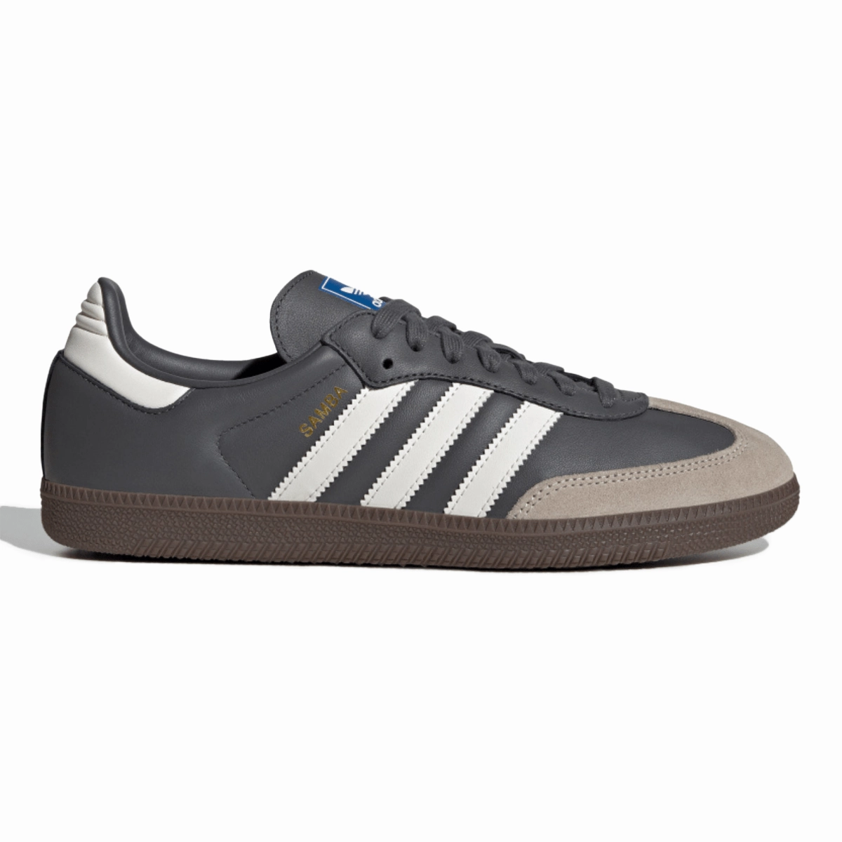 Padded Adidas Men's Samba OG Grey Five/Chalk White/Gum 5