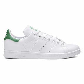 Adidas Men's Stan Smith Cloud White/Core White/Green Full Grip Non Toxic Materials
