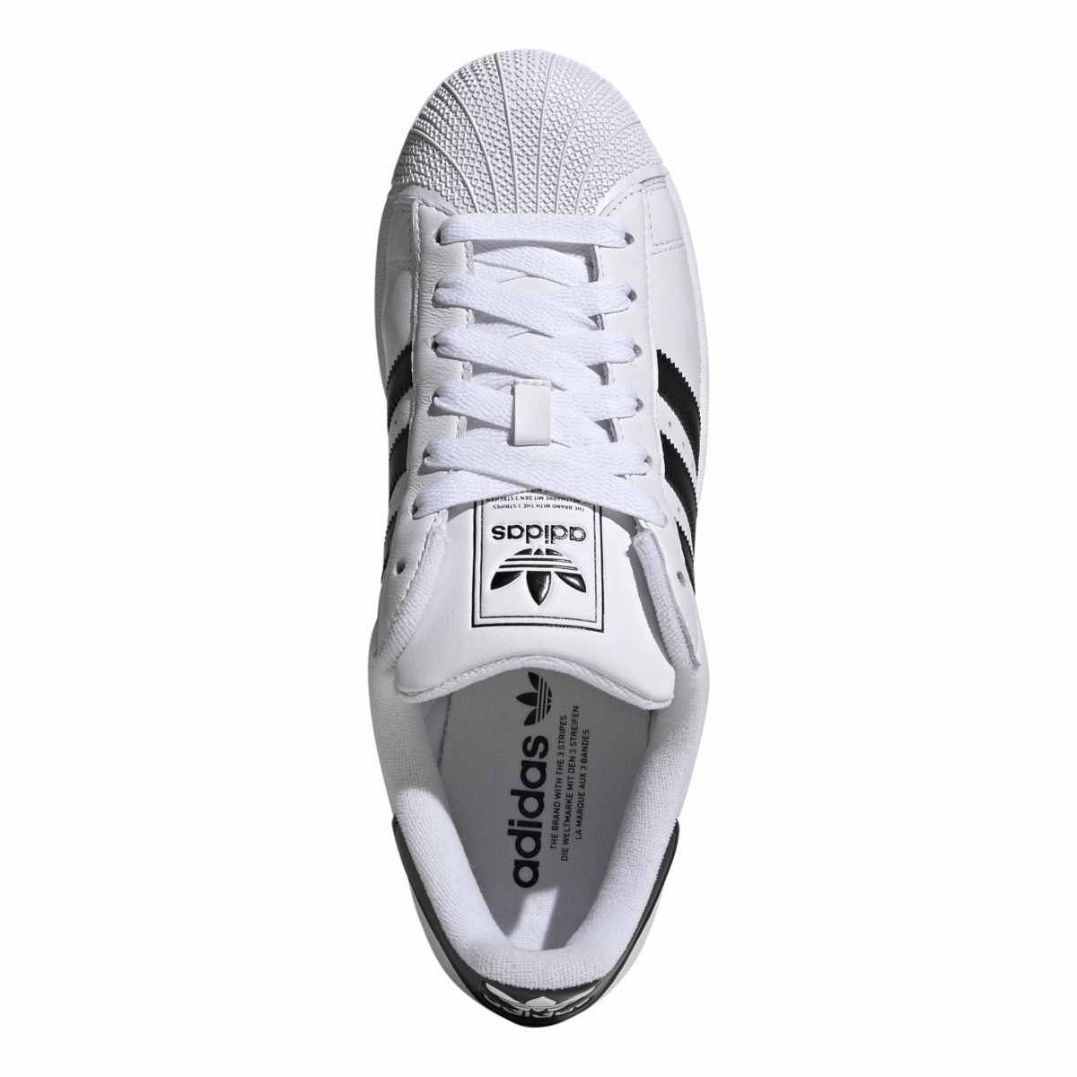 Adidas Men's Superstar II Cloud White/Core Black Comfortable Jog