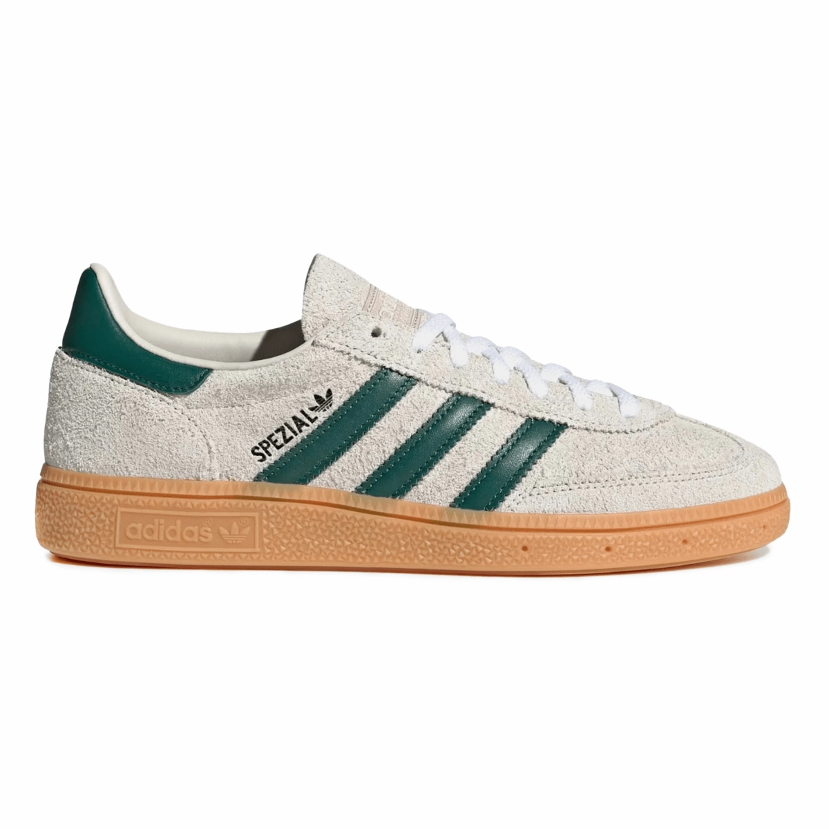 High Traction Slim Shape Adidas Women's Handball Spezial Alumina/Collegiate Green/Gum