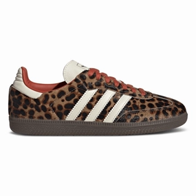 Compression Fit Lining Weekend Routine Adidas Women's Samba OG Leopard/Core Black/Preloved Red/Cream White