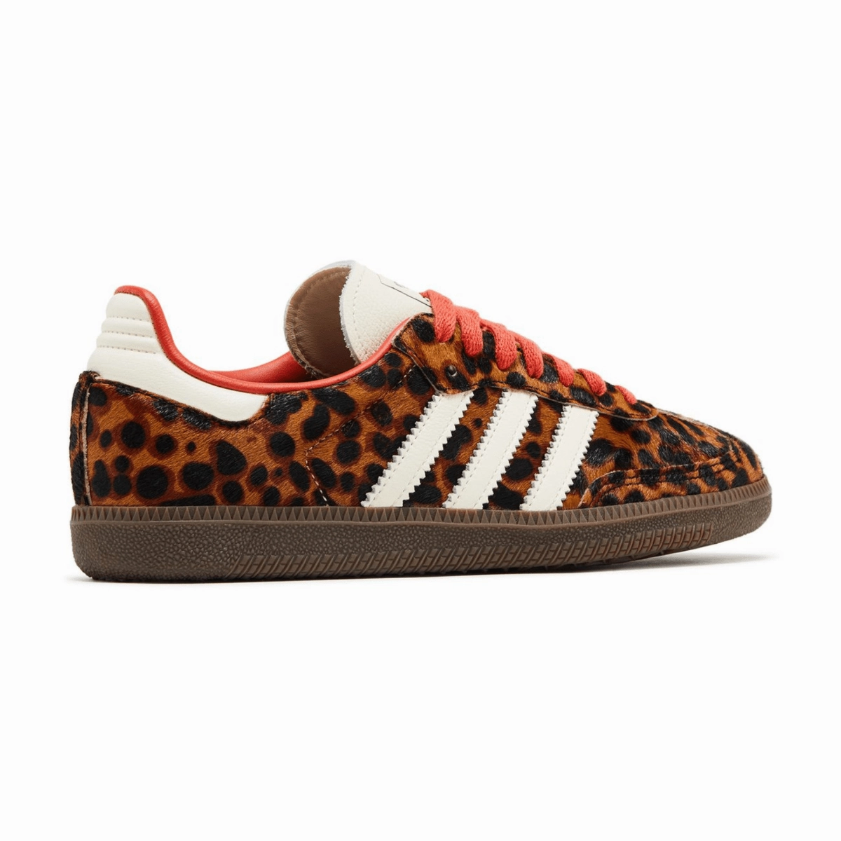 Triple Layer Mesh Sock Like Adidas Women's Samba OG Leopard/Core Black/Preloved Red/Cream White