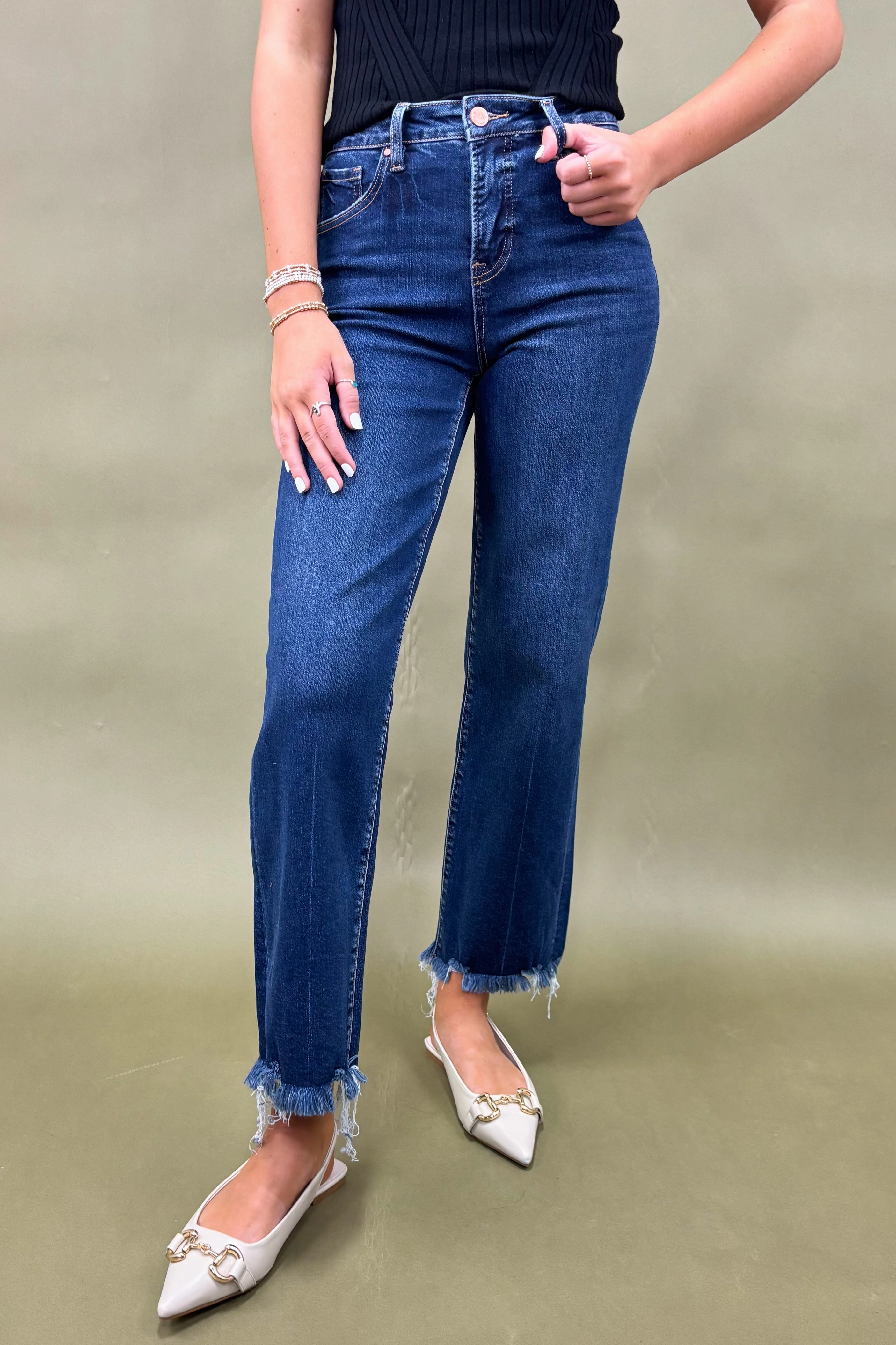 The Amelia Straight Leg Jean Core Utility