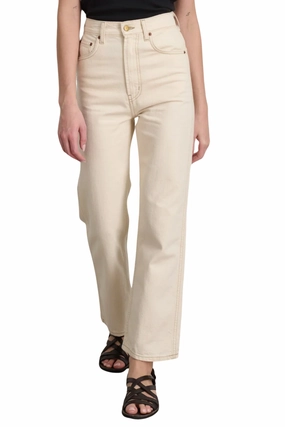 Plein High Straight in Clair Cropped length