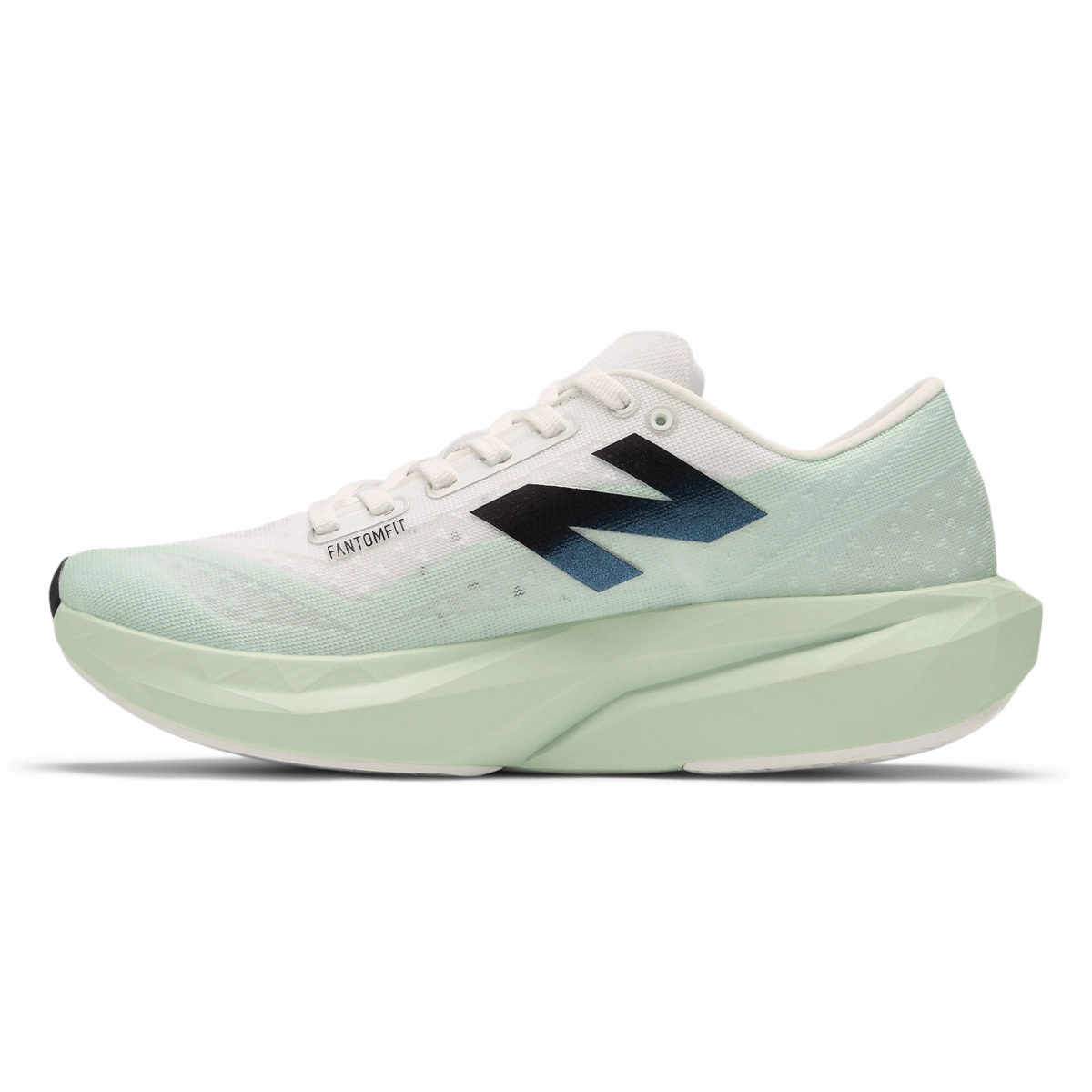Hyper Breathable Upper Sleek Build New Balance Women's FuelCell Rebel v4 Clay Ash/White/Black
