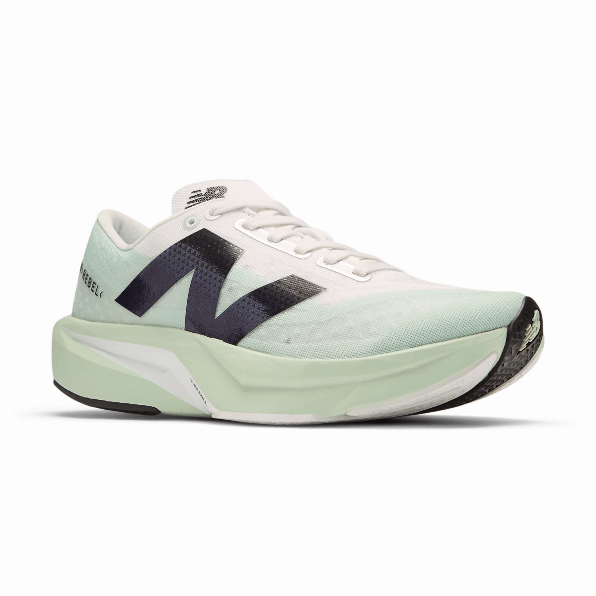 carbon fiber shank Padded Activity New Balance Women's FuelCell Rebel v4 Clay Ash/White/Black