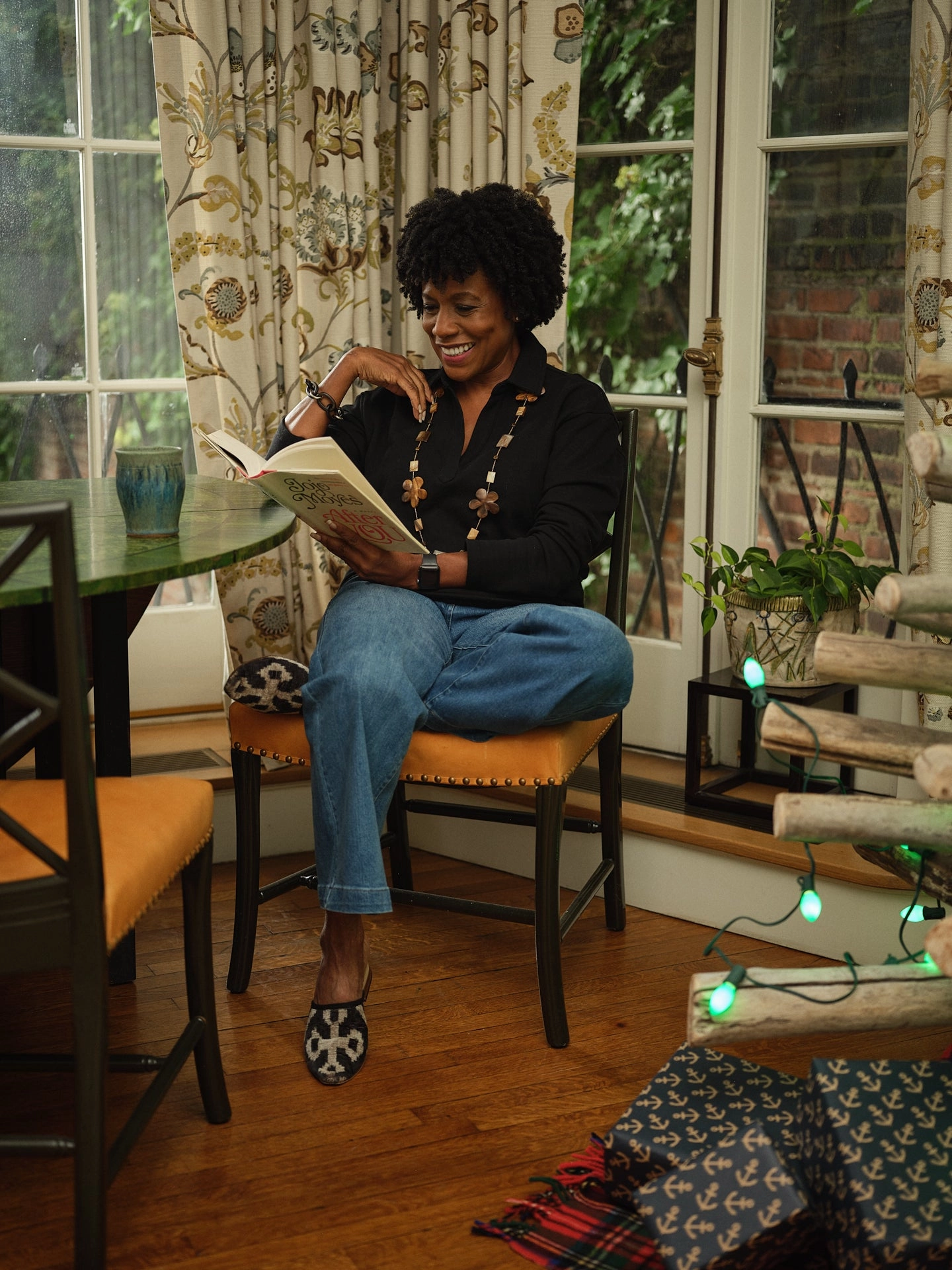 Inlet Pullover in Black Loopback Terry Relaxed Top NonIrritating