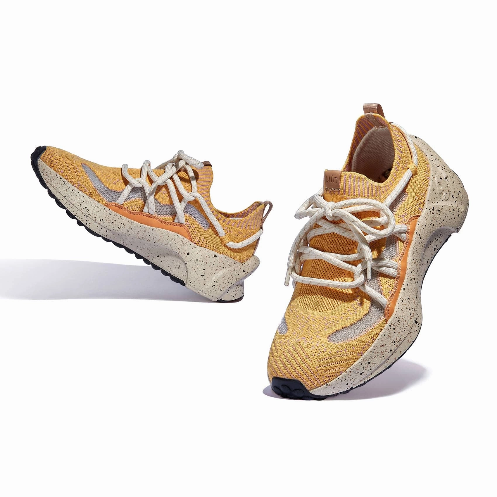 Amber Yellow Sevilla V Women Vegan Material Options Durable Fabric