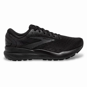 Movement Support Supportive Control Brooks Men's Ghost 16 Black/Black/Ebony