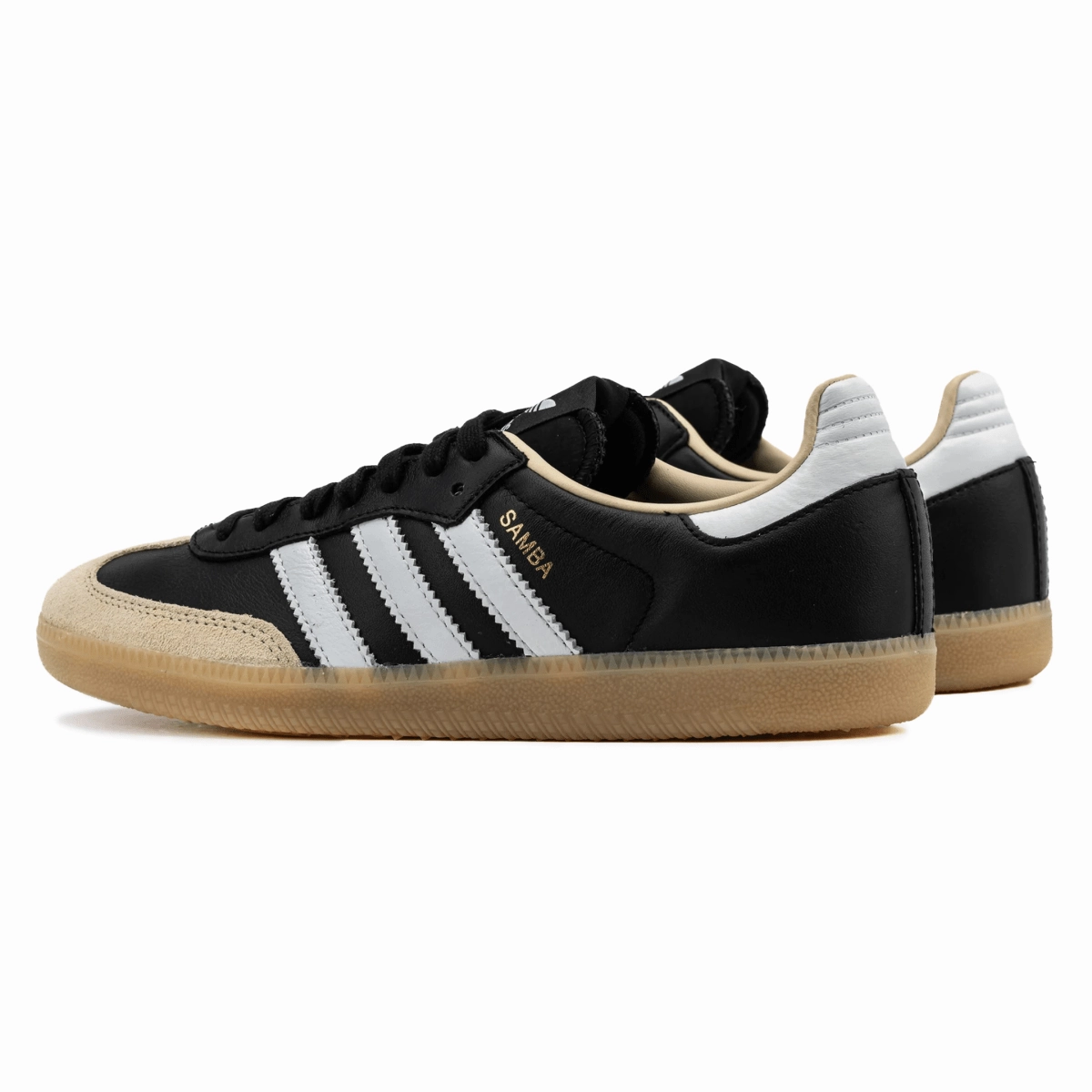Lifestyle Fit Bounce Sole Adidas Men's Samba OG Off White/Core Black/Gum 3