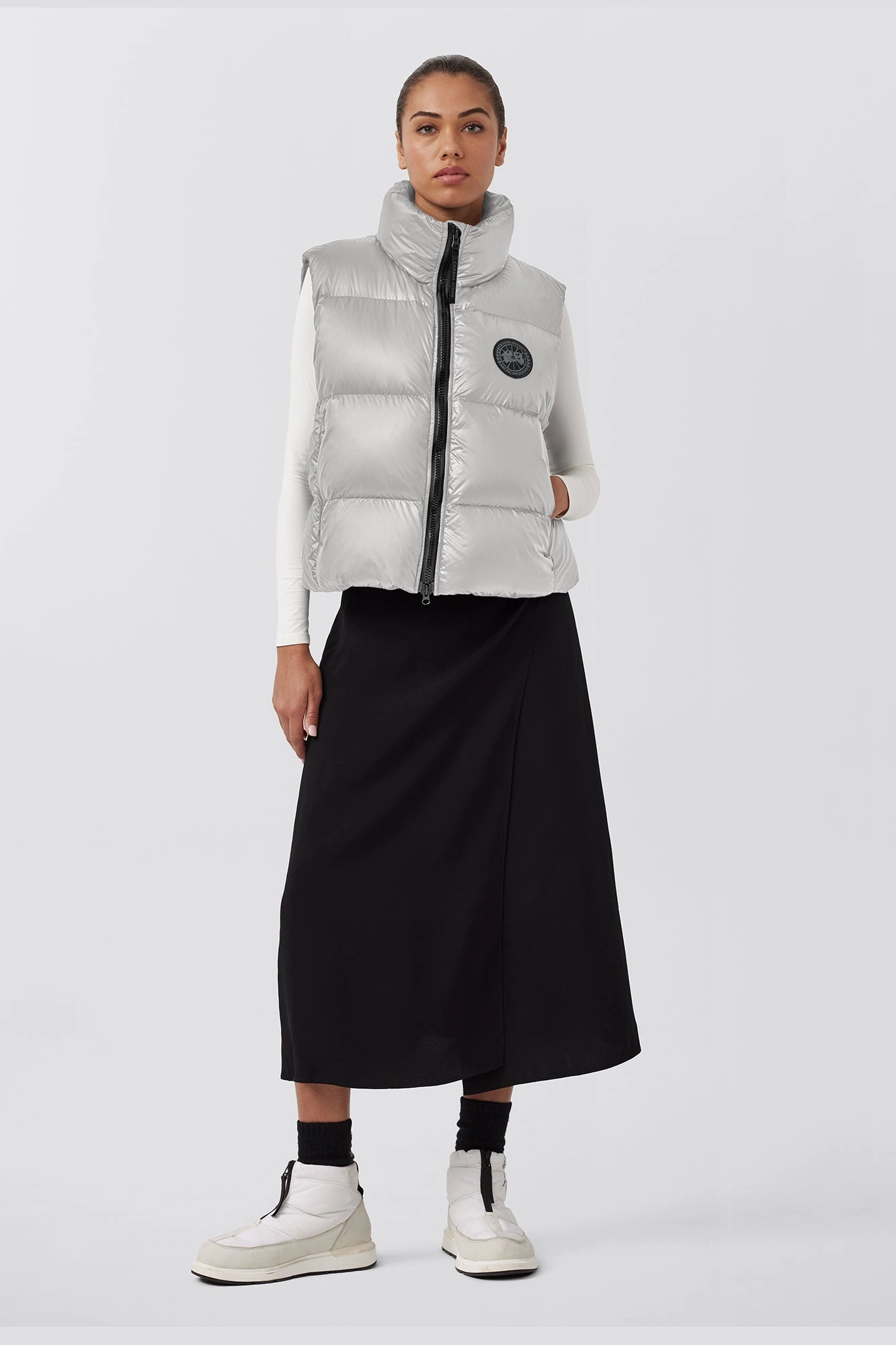 Cypress Puffer Vest Black Label FoldableStructure Casual Trend