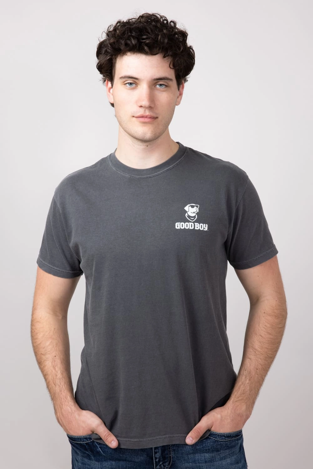 Hunt Club Dog T-Shirt for Men in Pepper | 2207-PEPPER Spring Wear Versatile Option