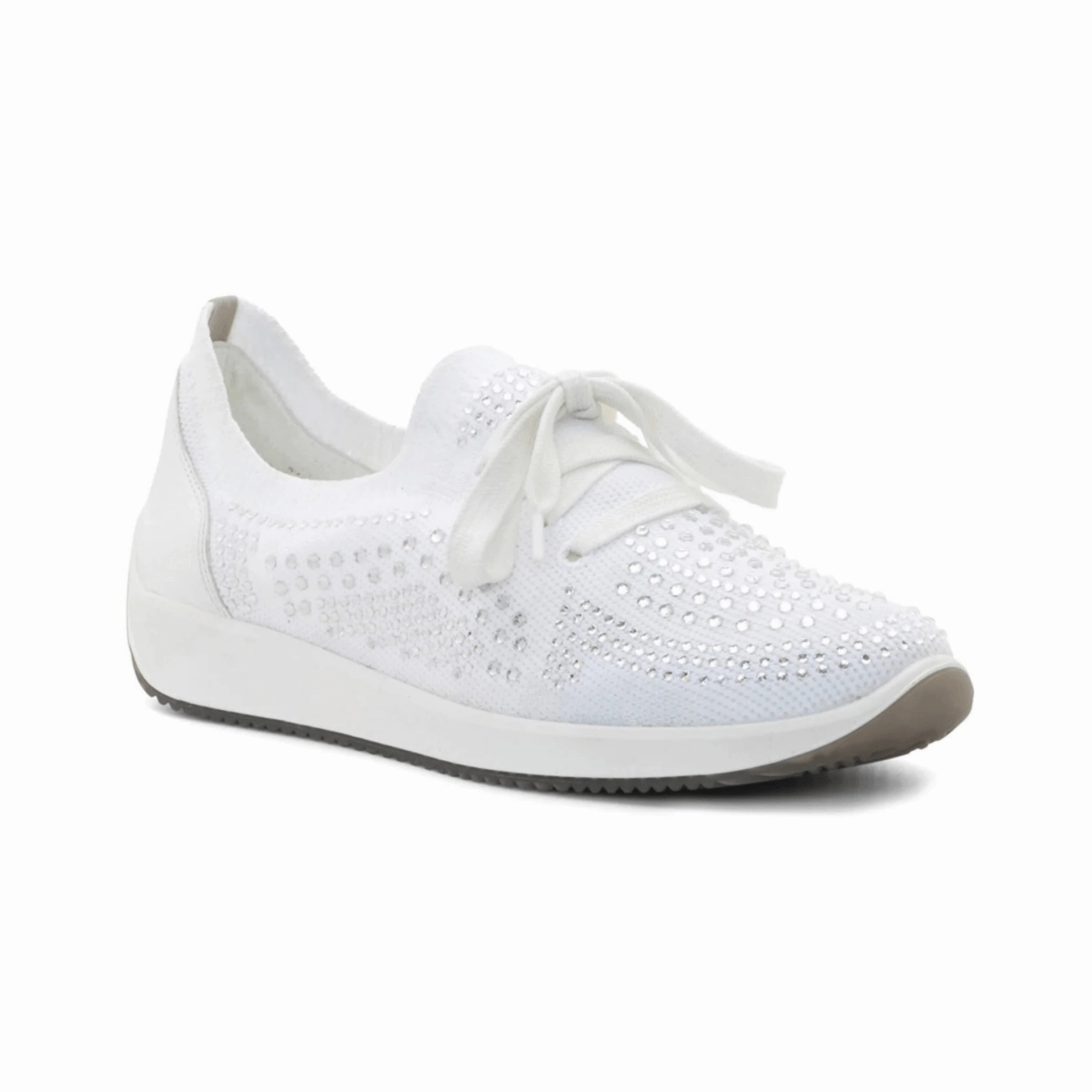 Ara Women's Lisbon Lace White Grip Technology