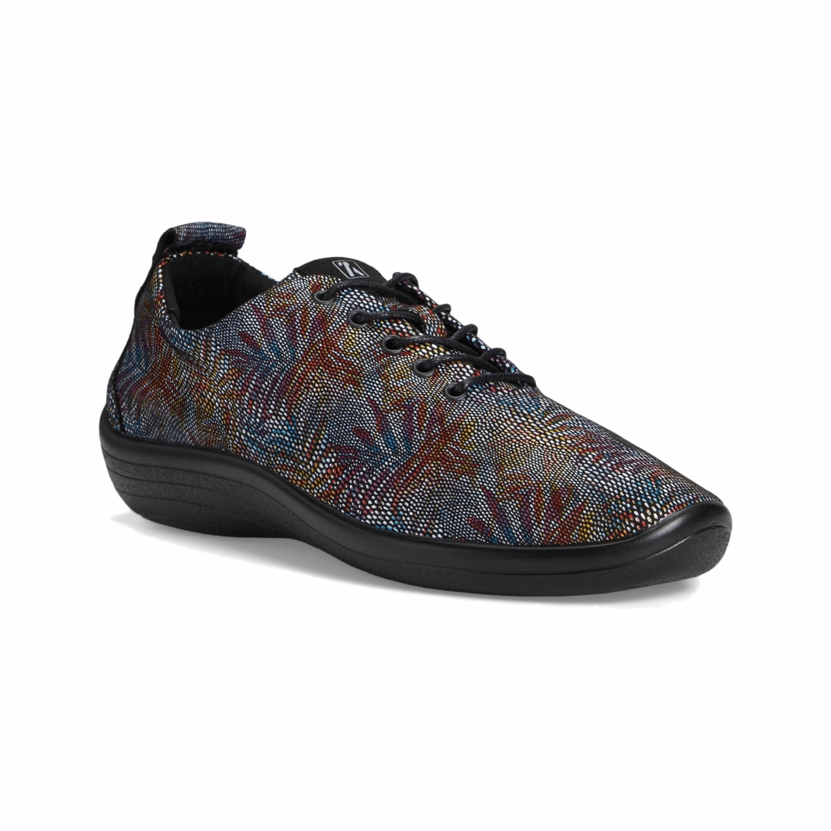 Athletic Sneakers All-purpose fit Arcopedico Women's Lanin Black Palm Multi
