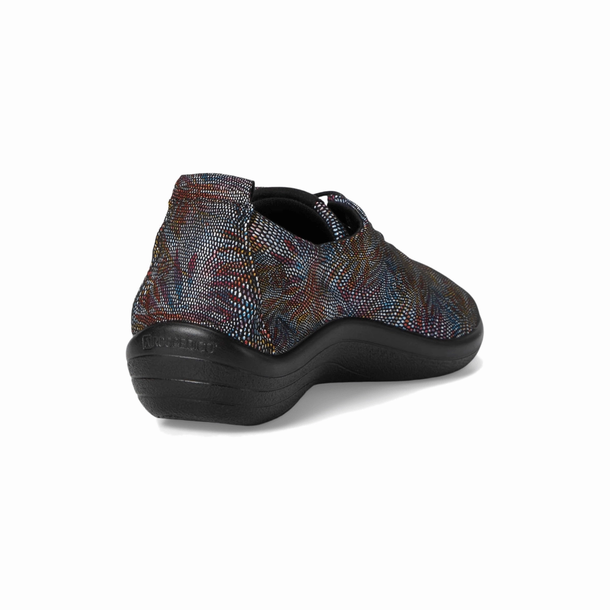 Arcopedico Women's Lanin Black Palm Multi Smooth exterior Moisture Wicking Fabric