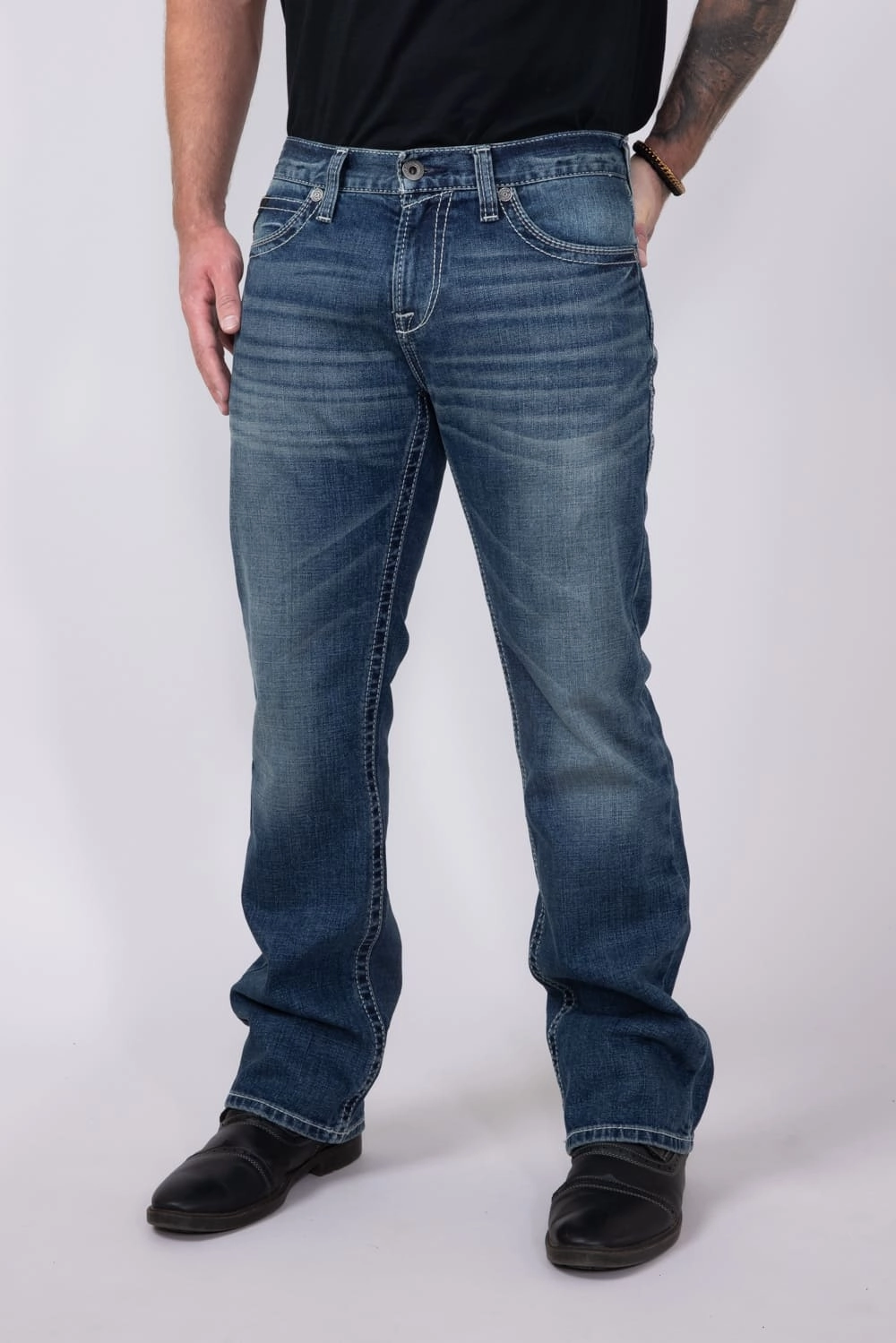 Ariat Coltrane/Silverton Straight Leg for Men | 10027748-SILVERTON Sleek Waist Design