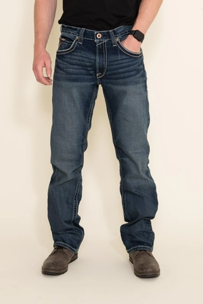 Abrasion Resistant Fabric Ariat M5 Lennox Adkins Straight Leg Jeans for Men  | 10030275-LENNOX 18.5 LEG