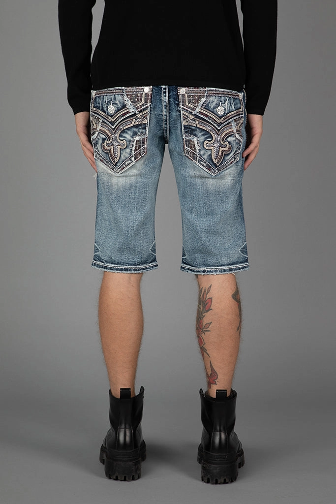 Arjan Denim Shorts Antibacterial QuickAdjustStraps
