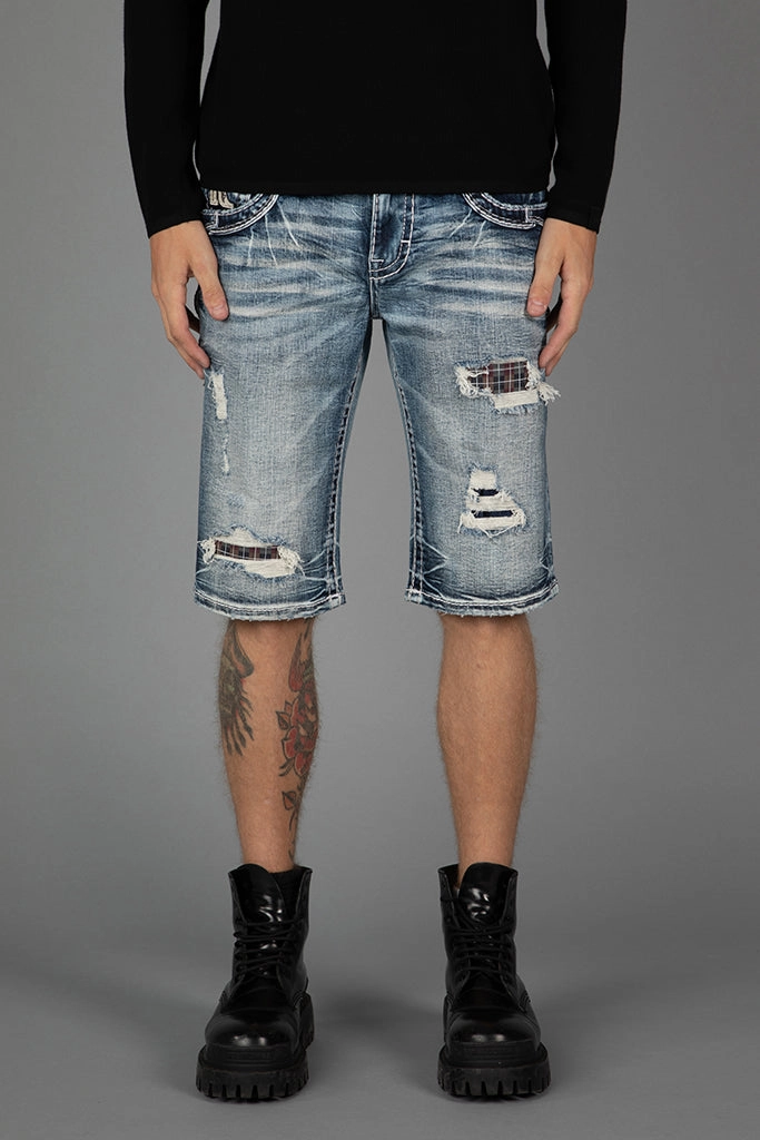 Fastening Closure Arjan Denim Shorts