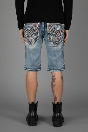 Arjan Denim Shorts Antibacterial QuickAdjustStraps