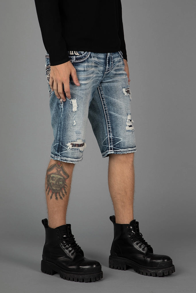 Arjan Denim Shorts Fitness Ready Holiday Gift