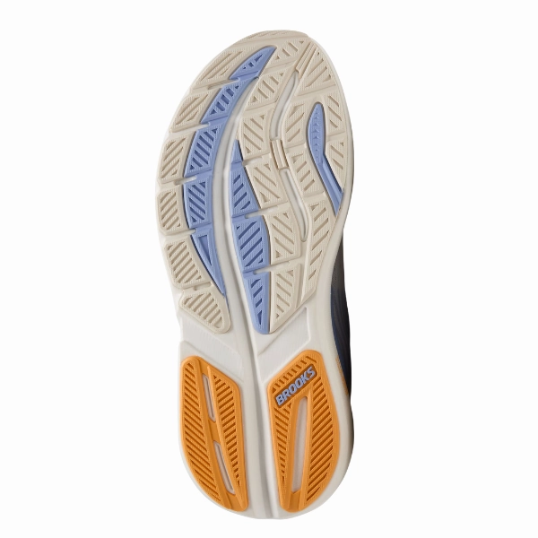 Rolling Gait Engineered Hot weather relief Brooks Women's Ghost Max 3 Medium Coconut/Blue