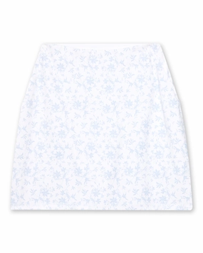 Contoured Waist Sleek Detail Ava Skort - Powder