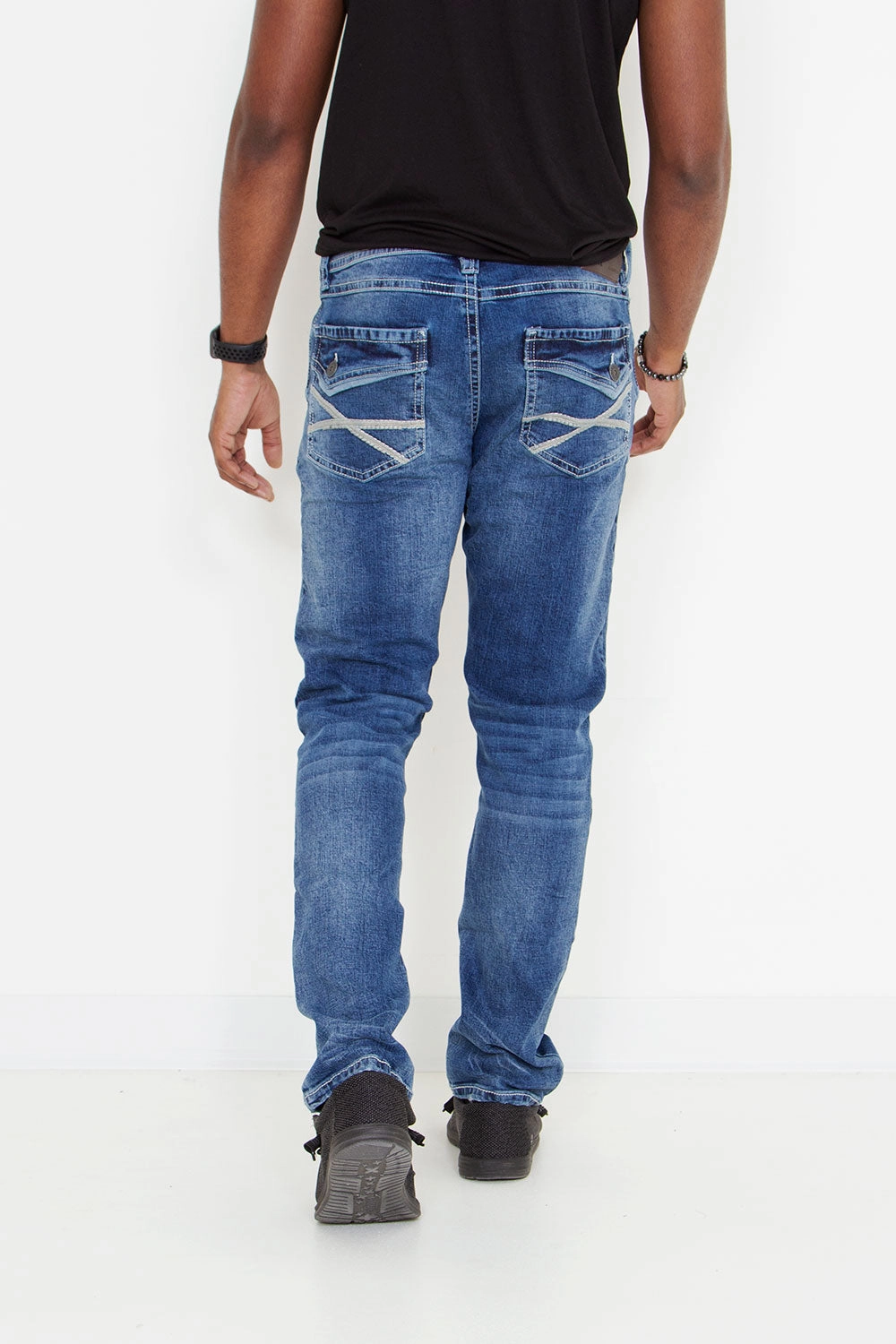 Axel Jeans John Harbor Athletic Straight Jeans for Men | AXMB0058-ATHLETIC Stretch Recovery All Fit Use