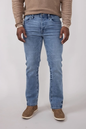 Axel Jeans Owen Cave Bootcut Athletic Jeans for Men | AXMB0084-OWEN Modern Design Quick Wash