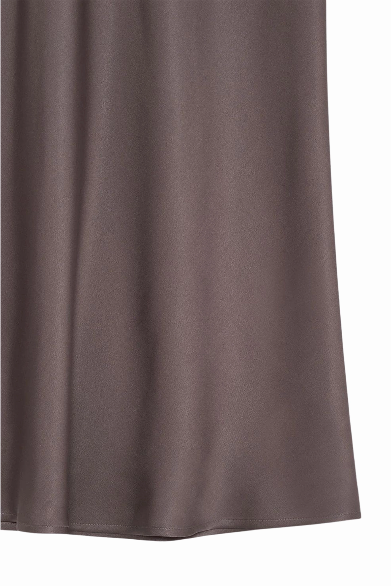 Fade Resistant Cloth Bar Silk Skirt in Iron
