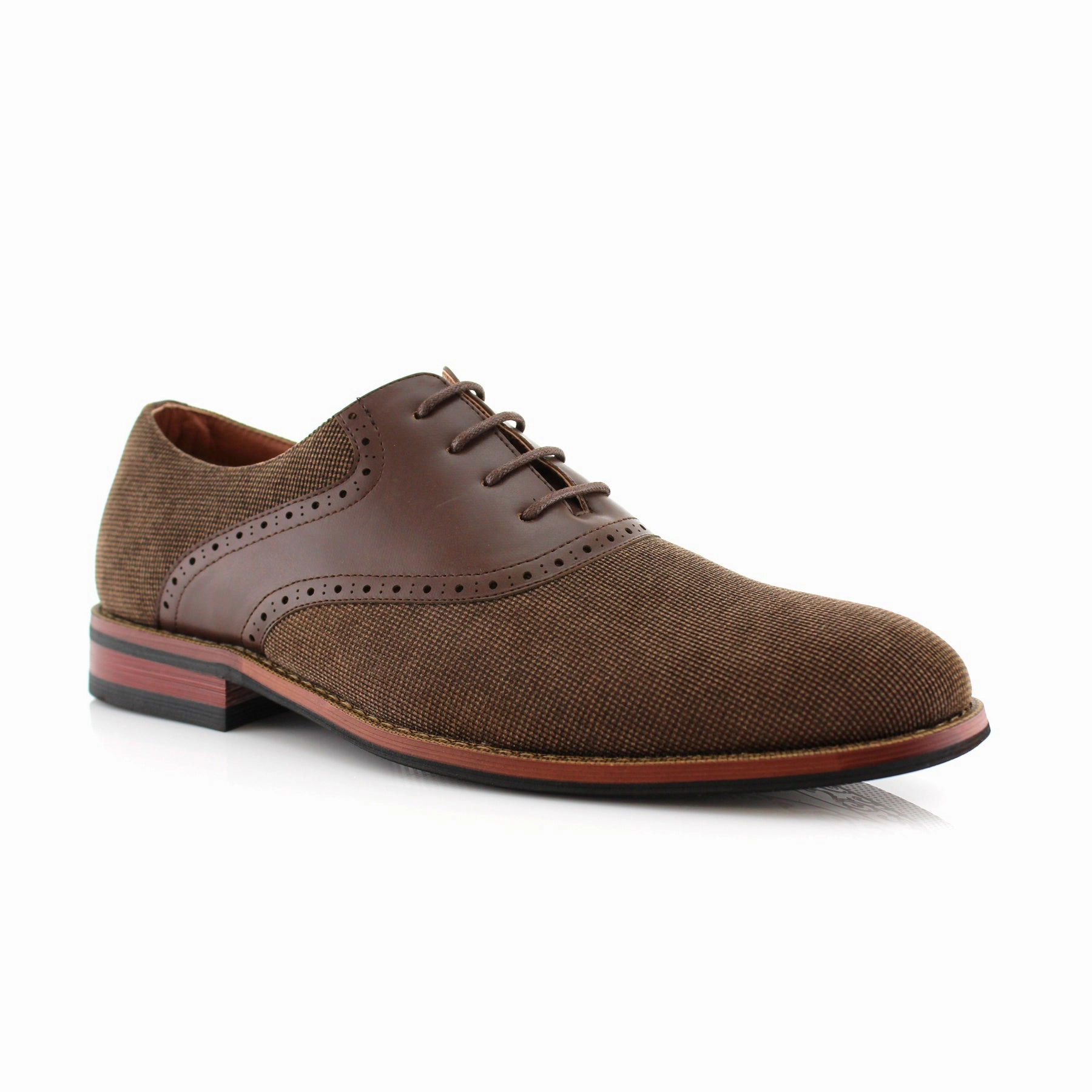Durable Make Corporate Staff Leather Office Lace-ups BAXTER