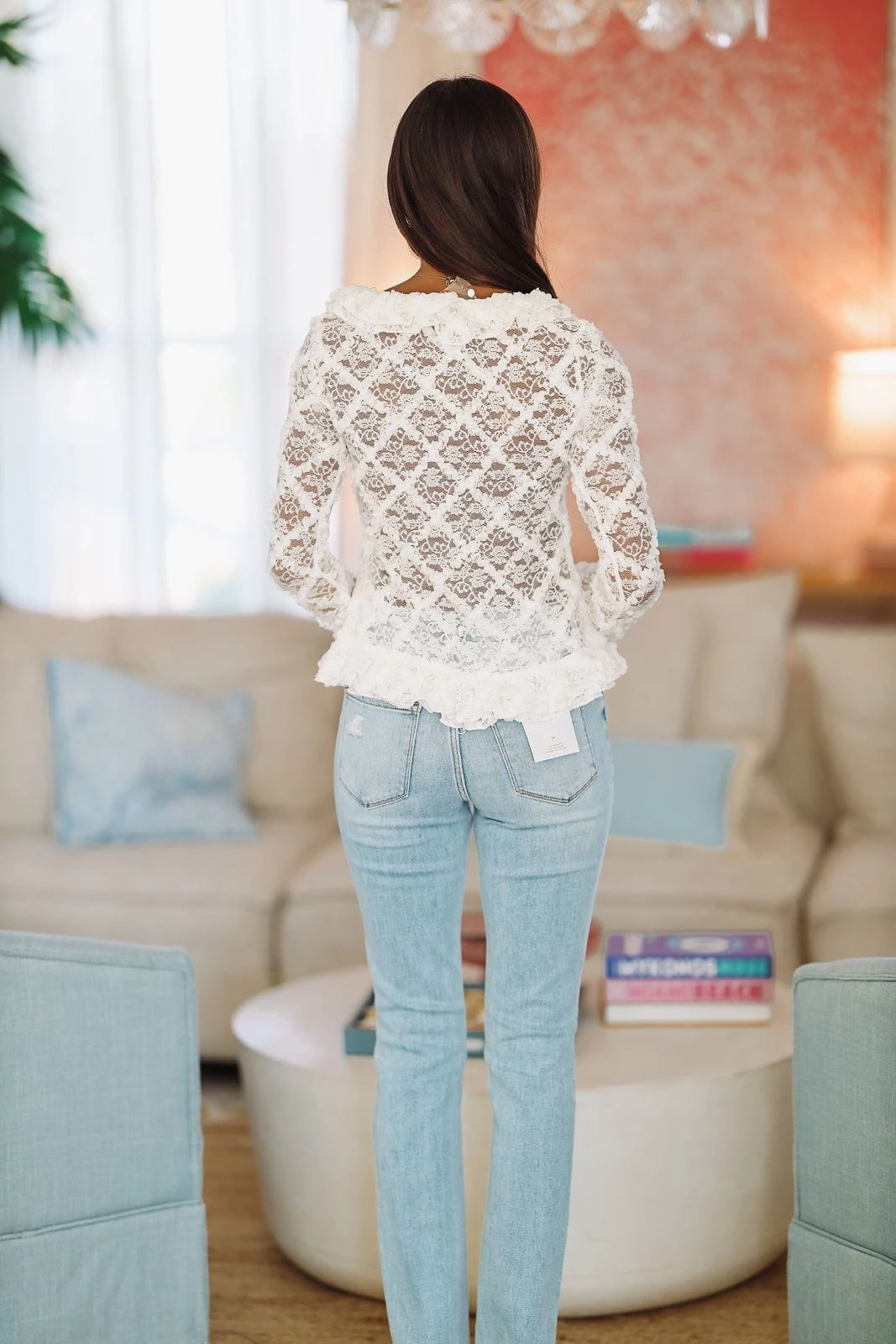 Bonded Seam Technique SunProtective Be Memorable Crop Top - Cream