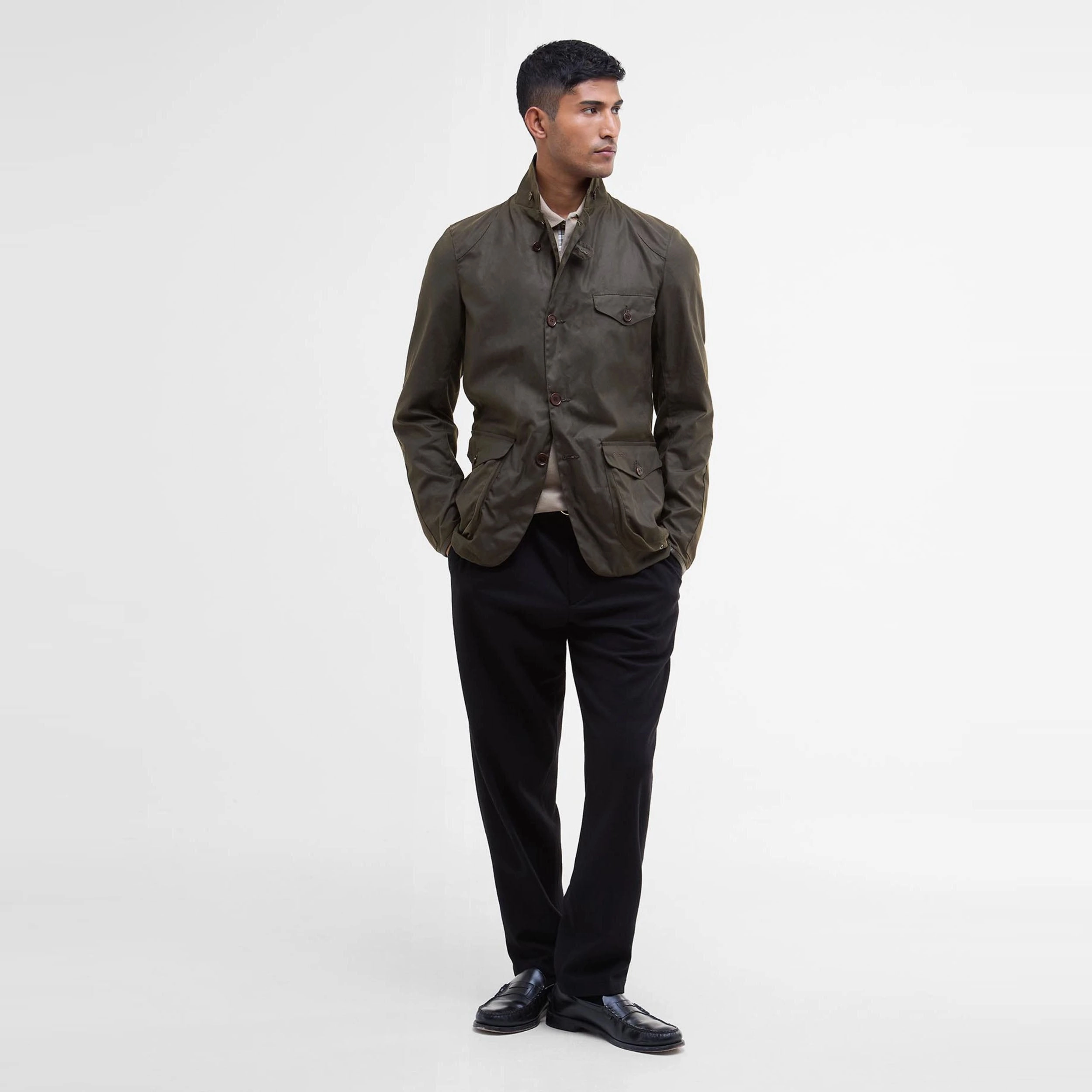 Beacon Sports Waxed Jacket (Olive) Quick Dry Technology Detachable Components